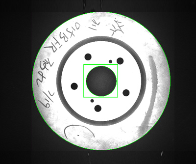 Brake disc positioning detection